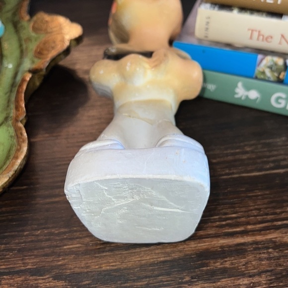 VINTAGE 1950’s Collectible POPEYE Chalkware Figurine Kewpie RARE - Picture 5 of 6